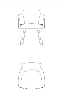 Alchymia Abry Chair Fabric Coverd